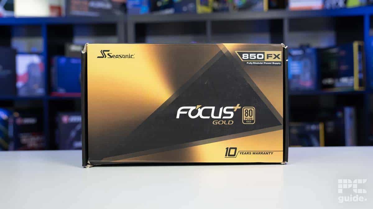 Seasonic FOCUS GX-850 box © PCGuide