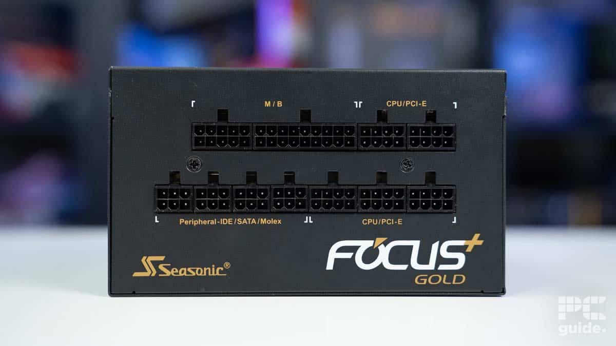 Seasonic FOCUS GX-850 connectors © PCGuide
