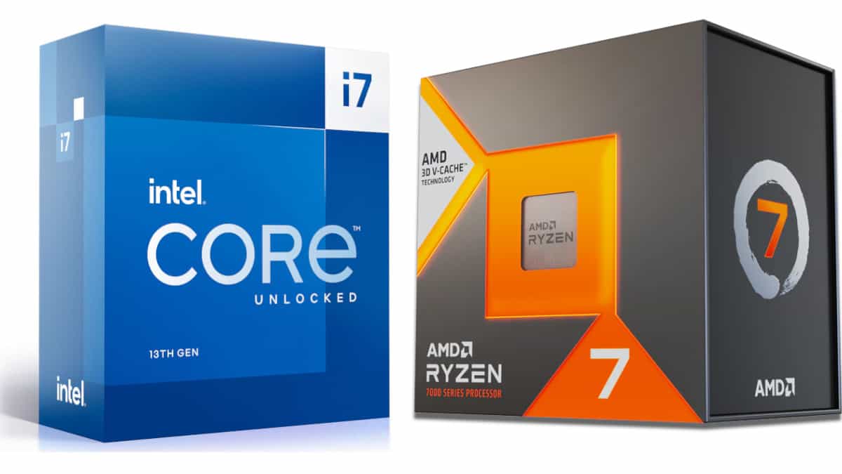Ryzen 7 7800X3D vs Core i7 13700K - hero