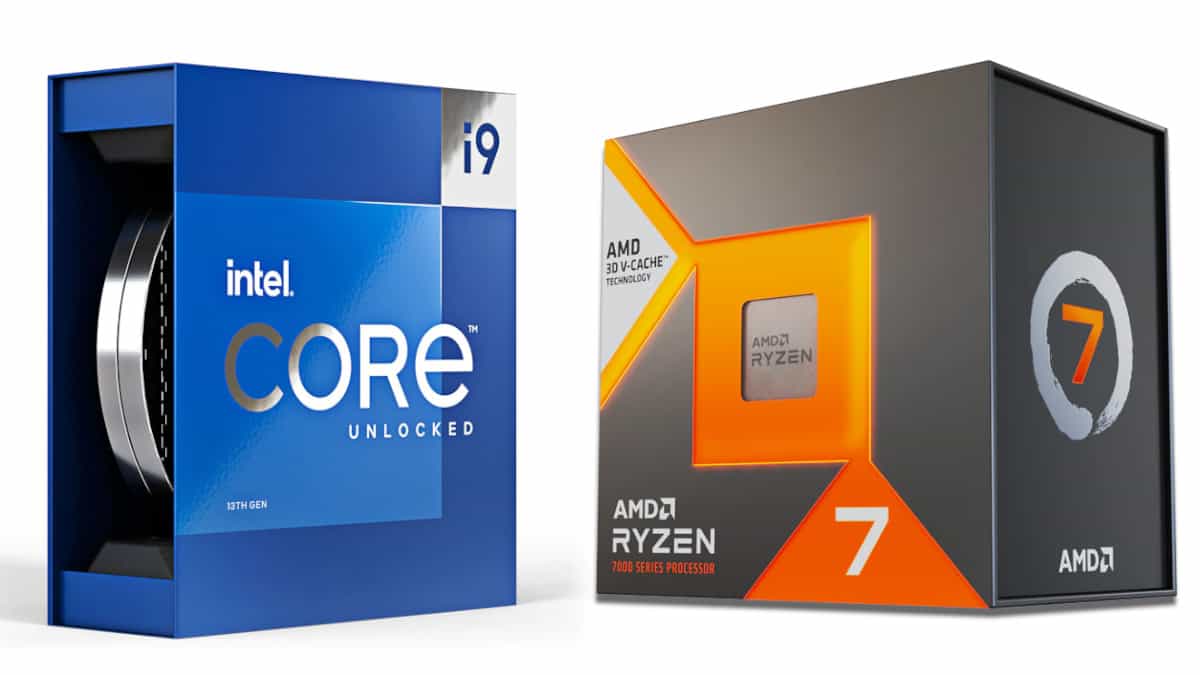 Ryzen 7 7800X3D vs Core-i9 13900K - hero