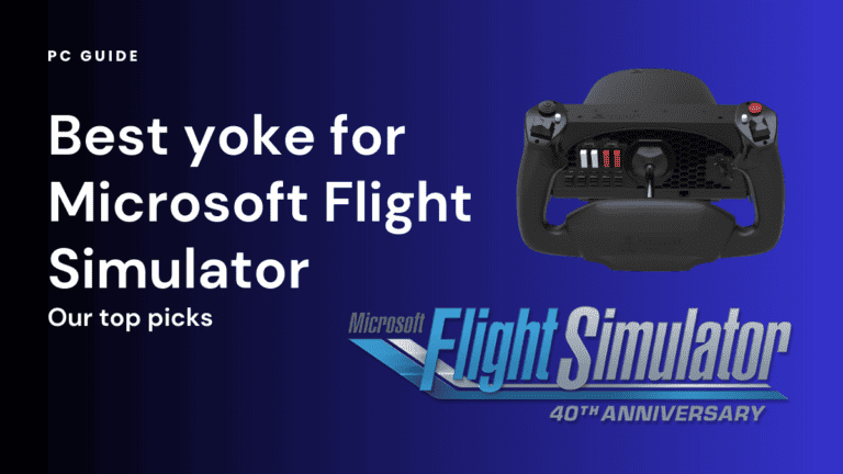 Best yoke for Microsoft Flight Simulator