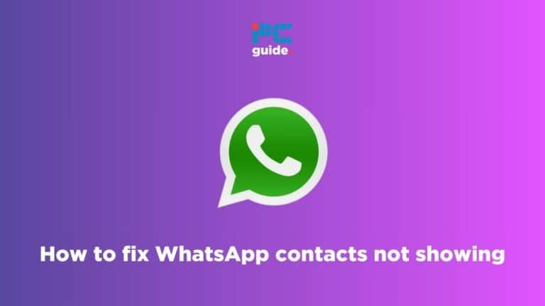 How to fix WhatsApp contacts not showing