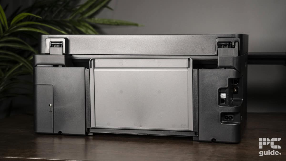 Epson ET-15000 Printer back, Image by PC Guide