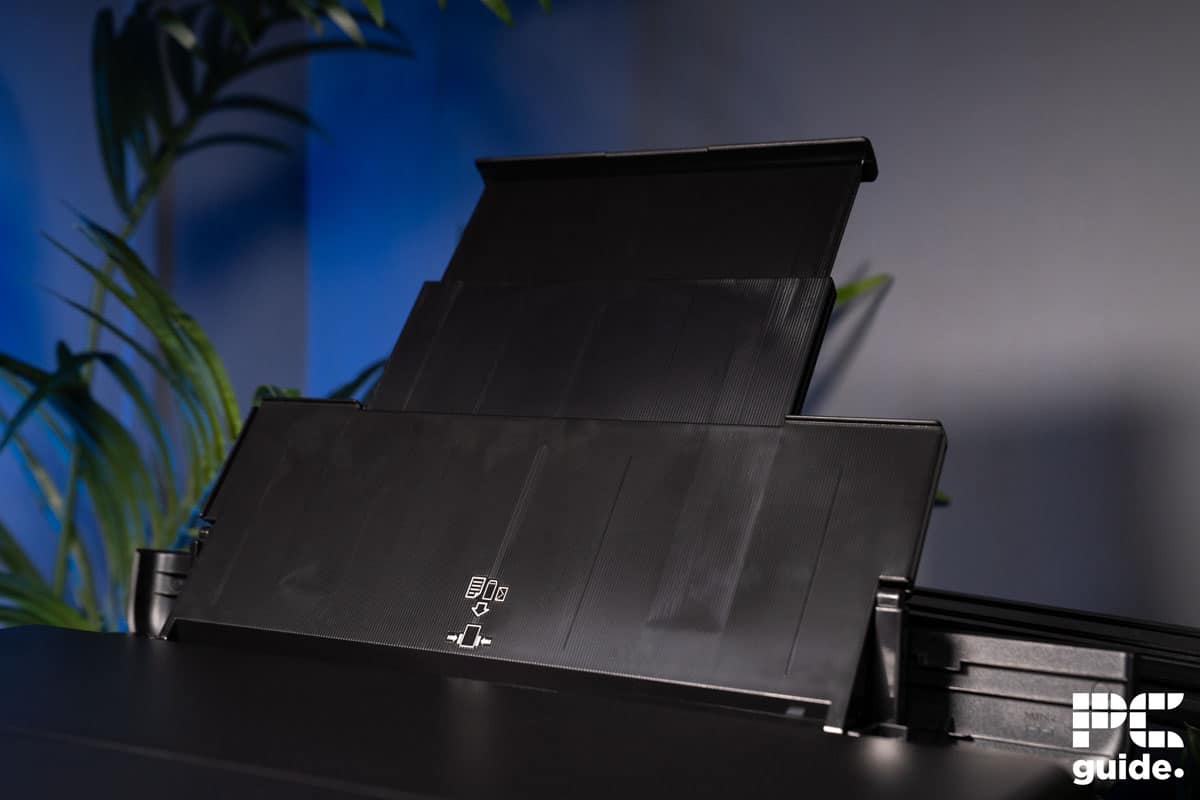 Epson EcoTank ET-8550 rear feed, Image by PC Guide