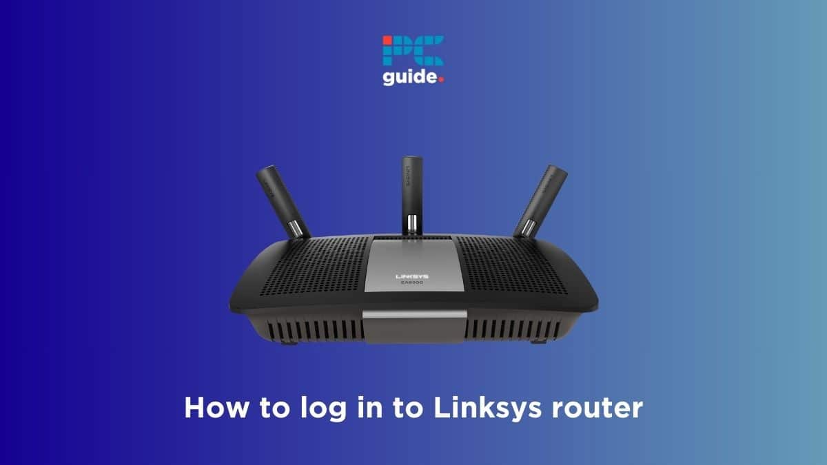 How to log in to Linksys router