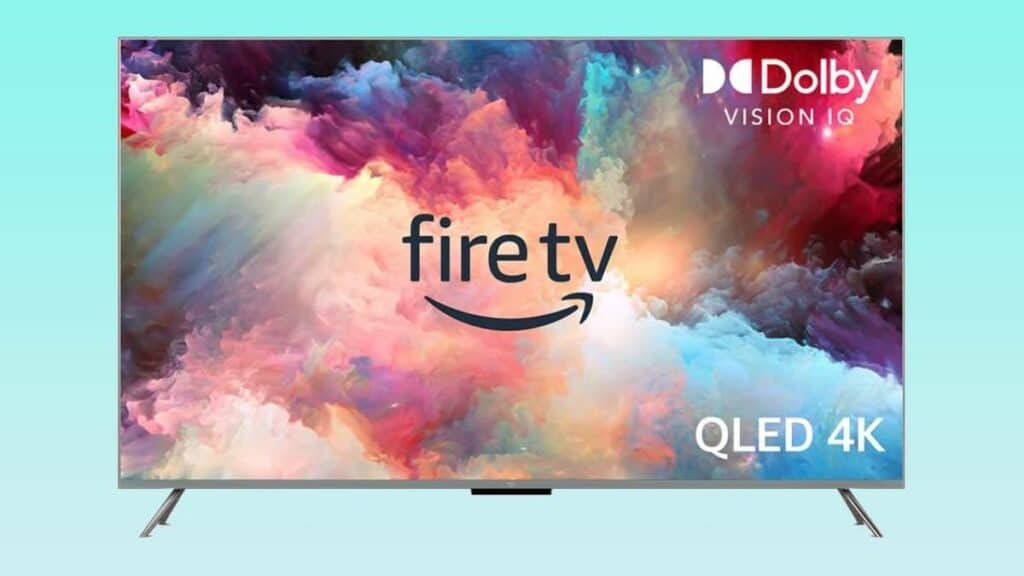 Amazon Fire TV 65 inch Omni QLED Series 4K UHD smart TV Amazon deal
