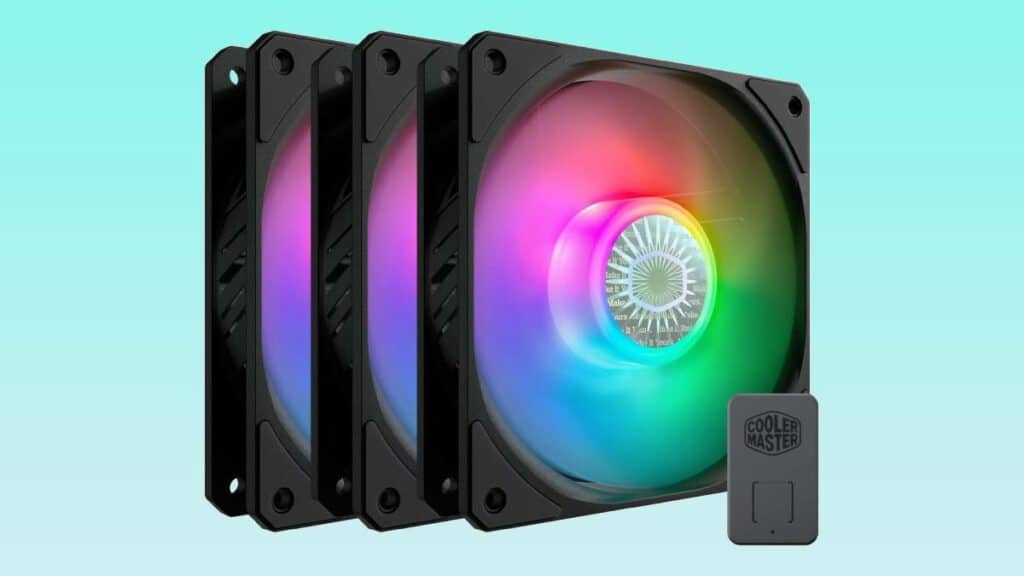 Cooler Master 120mm RGB fan amazon deals