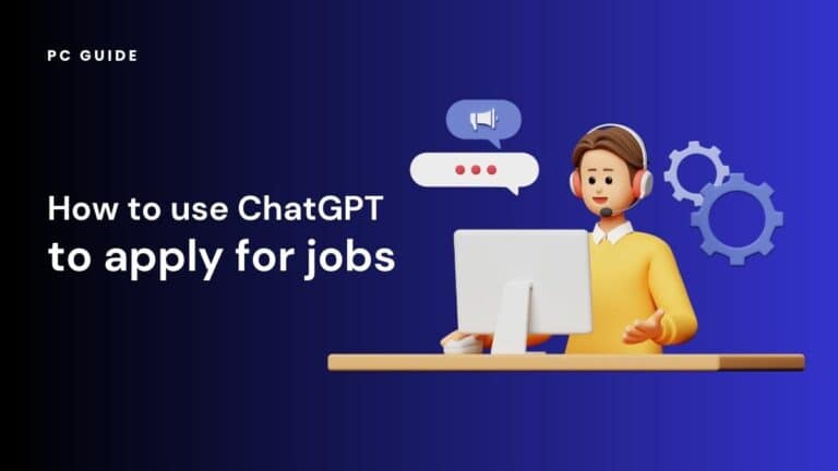 How to use ChatGPT to apply for jobs