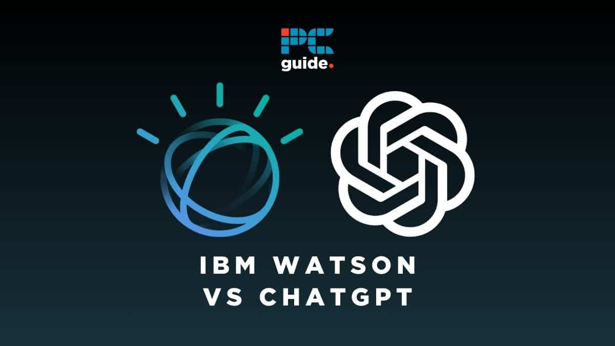 IBM Watson VS ChatGPT. Artificial intelligence models from International Business Machines Corporation and OpenAI compared.