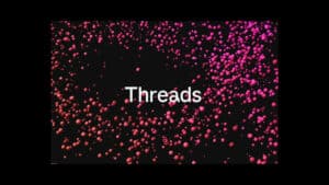 Is threads safe? - Threads Logo on backdrop