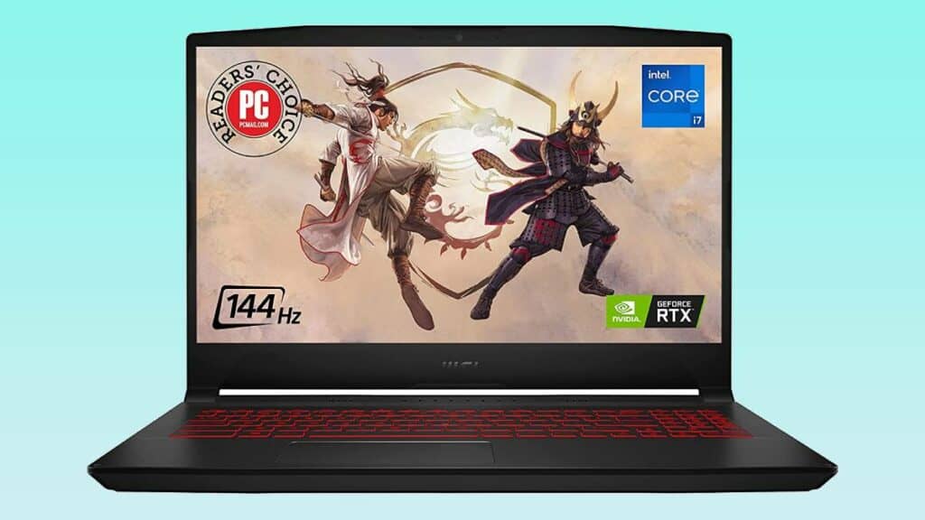 MSI Katana GF66 15.6-inch 144Hz Gaming Laptop Amazon deal