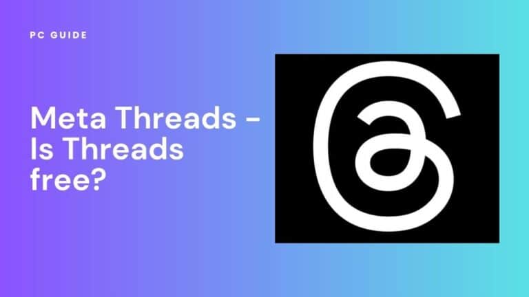 Meta Threads - Is Threads free
