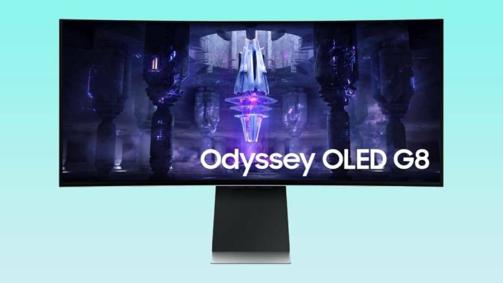 SAMSUNG 34-Inch Odyssey G85SB Curved Gaming Monitor Post Prime Day