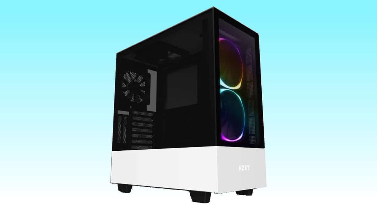 This PC case lets you draw in RGB right on the glass panels