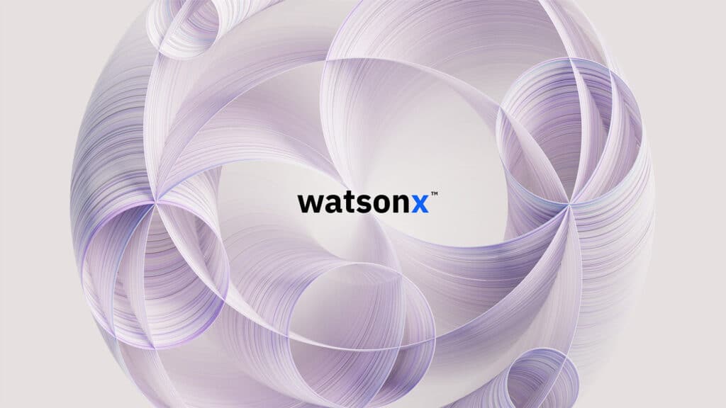 WatsonX from IBM, the artificial intelligence software suite built on legendary Watson AI.