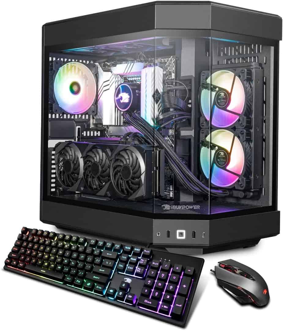 CyberPowerPC Gamer Xtreme VR Gaming PC, Intel Core i9-13900KF 3.0GHz, GeForce RTX 4070 Ti 12GB, 16GB DDR5, 1TB NVMe PCIe SSD, WiFi Ready & Windows 11 Home (GXiVR8080A34), White : Electronics