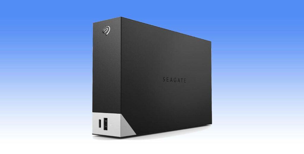 Save $110 on The Seagate One Touch Hub 16TB External Hard Drive- Blue Box Amazon Storage Discount.