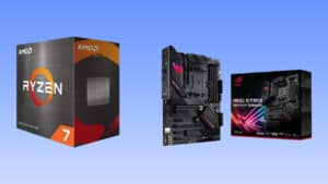 AMD Ryzen 7 CPU, motherboard bundle, Starfield.