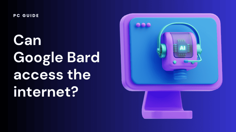 Can Google Bard access the internet?