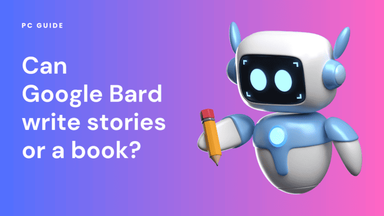 Can Google Bard write stories or a book?