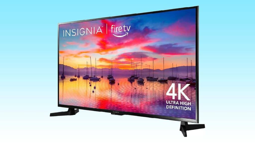 INSIGNIA 43-inch Class F30 Series LED 4K UHD Smart Fire TV Amazon Deal