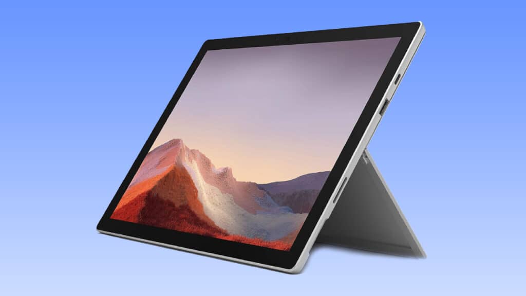 A Microsoft Surface tablet in Back to School sales.