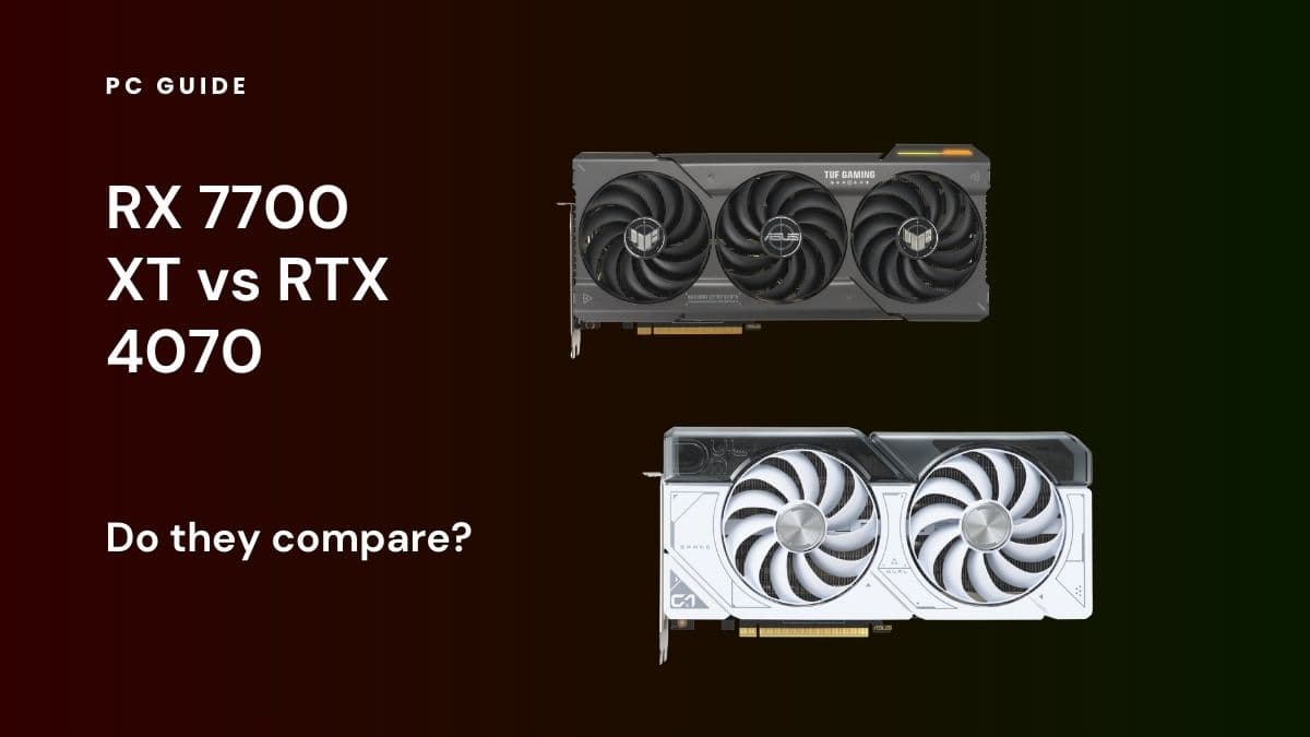 RTX 4070 vs RX 6800 XT - Test in 10 Games 