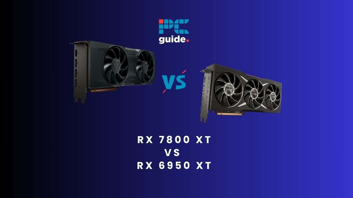 RX 7800 XT vs RX 6950 XT - cards faceoff
