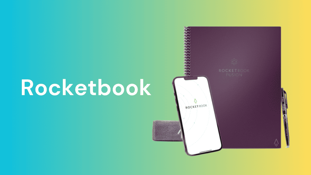 A college essential: Rocketbook - the best tech for studying, alongside a phone.