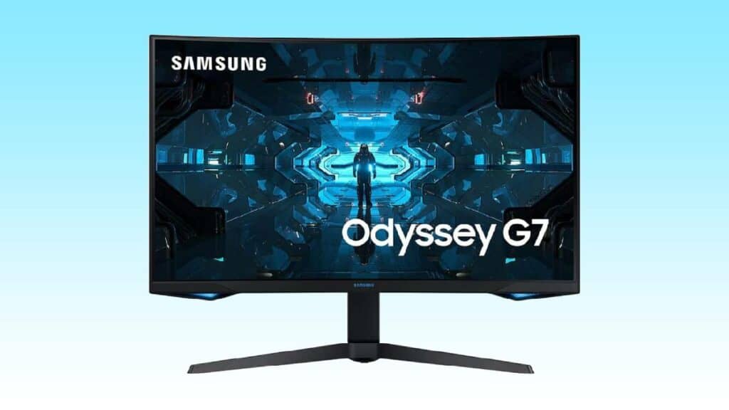 SAMSUNG Odyssey G7 Amazon deal