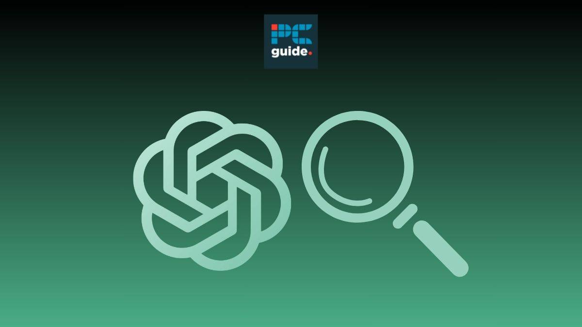 Image shows the ChatGPT logo on a green background below the PC guide logo