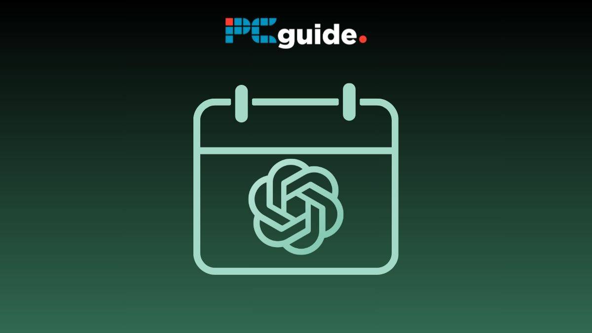 Calendar icon with a knot symbol on a green background, possibly indicating a reminder for the Chat GPT 5 release date or a tangled schedule.