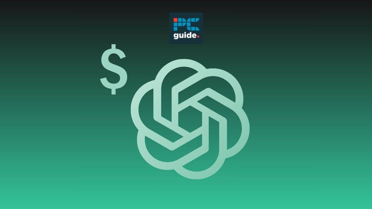 Image shows the ChatGPT logo on a green background below the PC guide logo