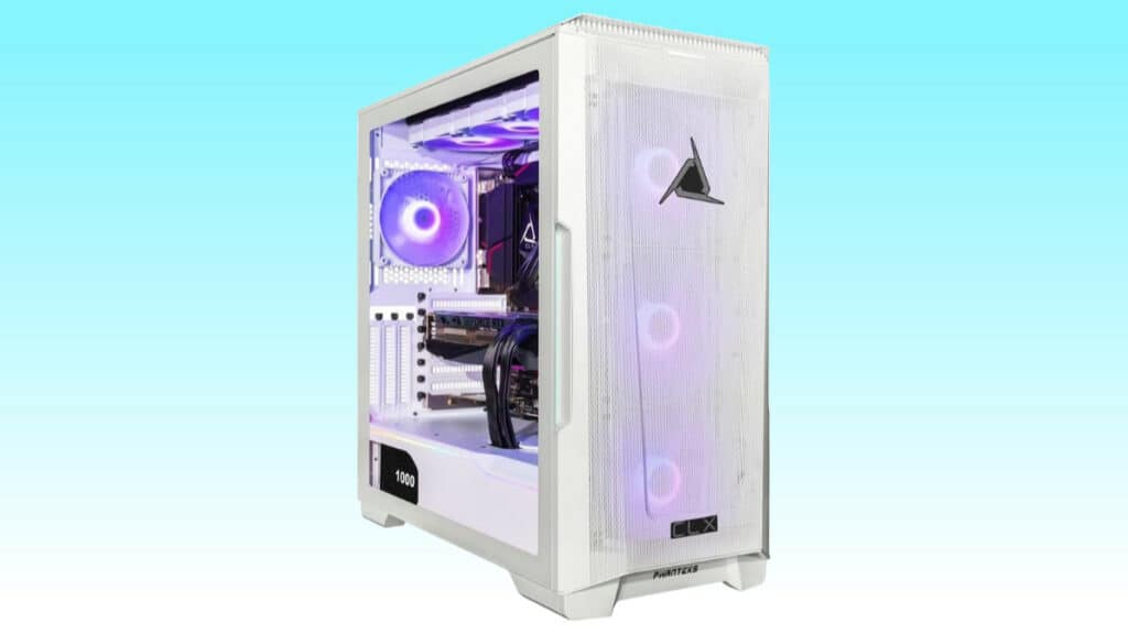 Snag this RTX 4090 PC deal with purple lights and save big as students head off to college.