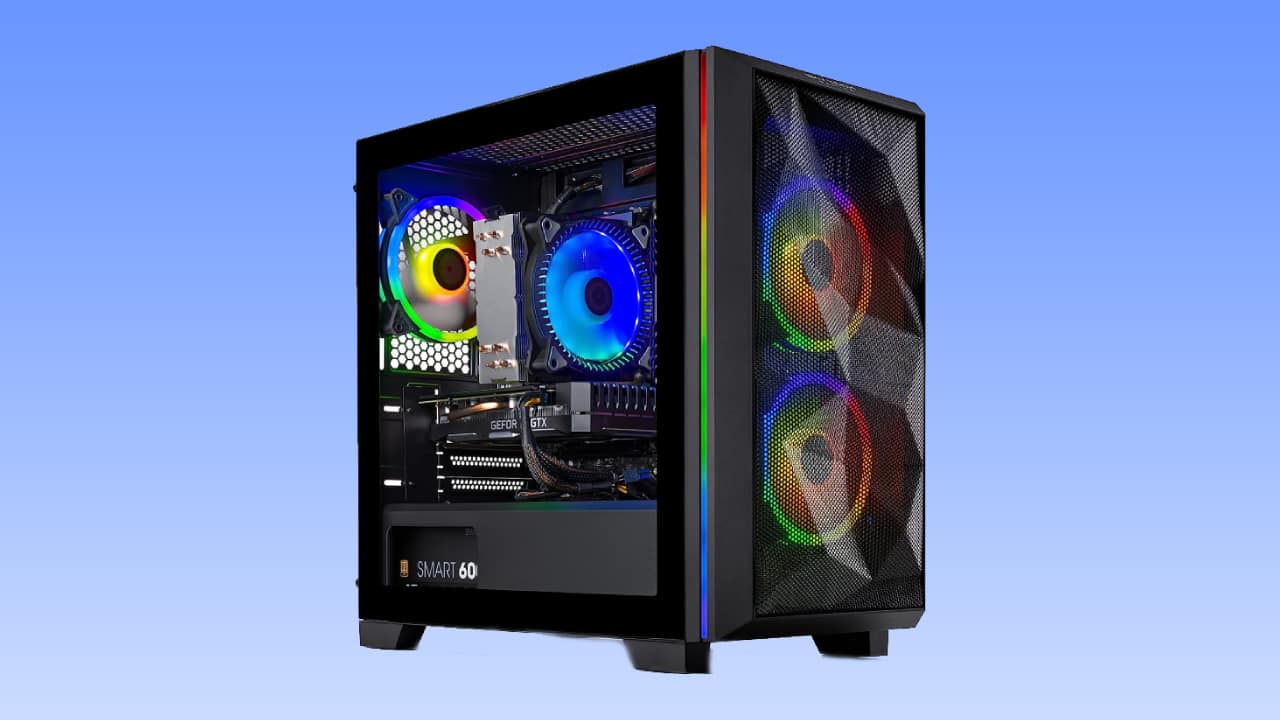  Skytech Chronos Mini Gaming PC Desktop - AMD Ryzen 5