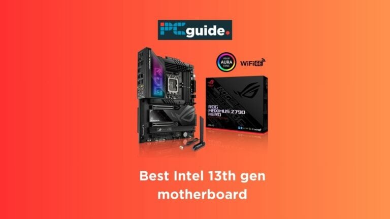 best intel 13th gen motherboard - hero image
