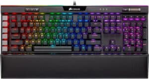 Corsair K95 RGB Platinum XT Gaming Keyboard.