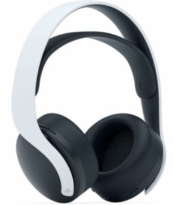 A PlayStation Pulse 3D wireless headset on a white background.