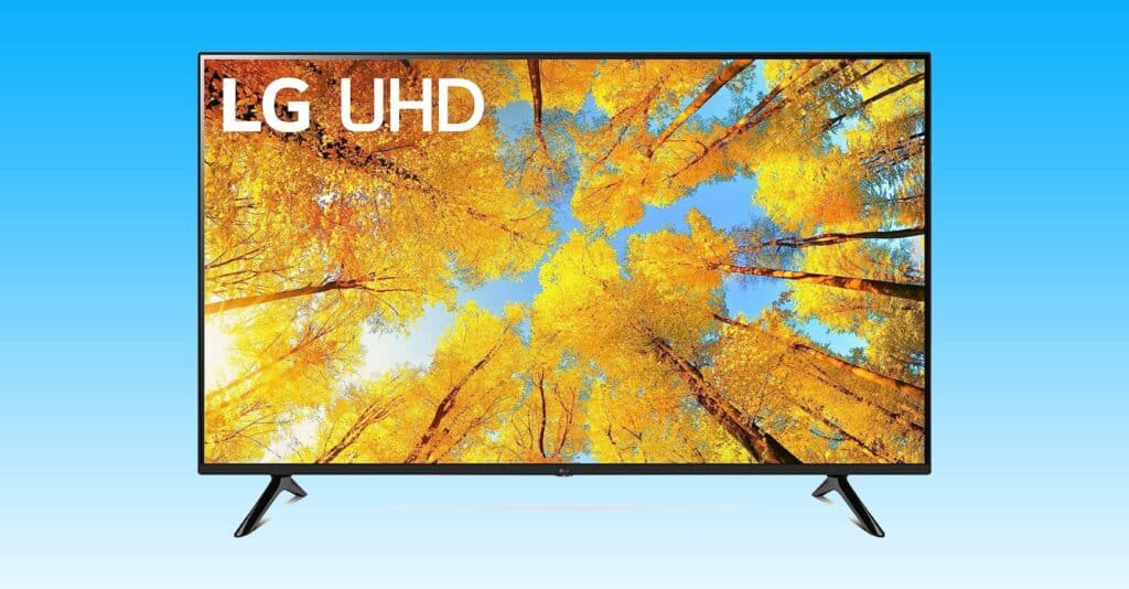 A reduced LG 65 inch 4K Smart TV on Amazon.