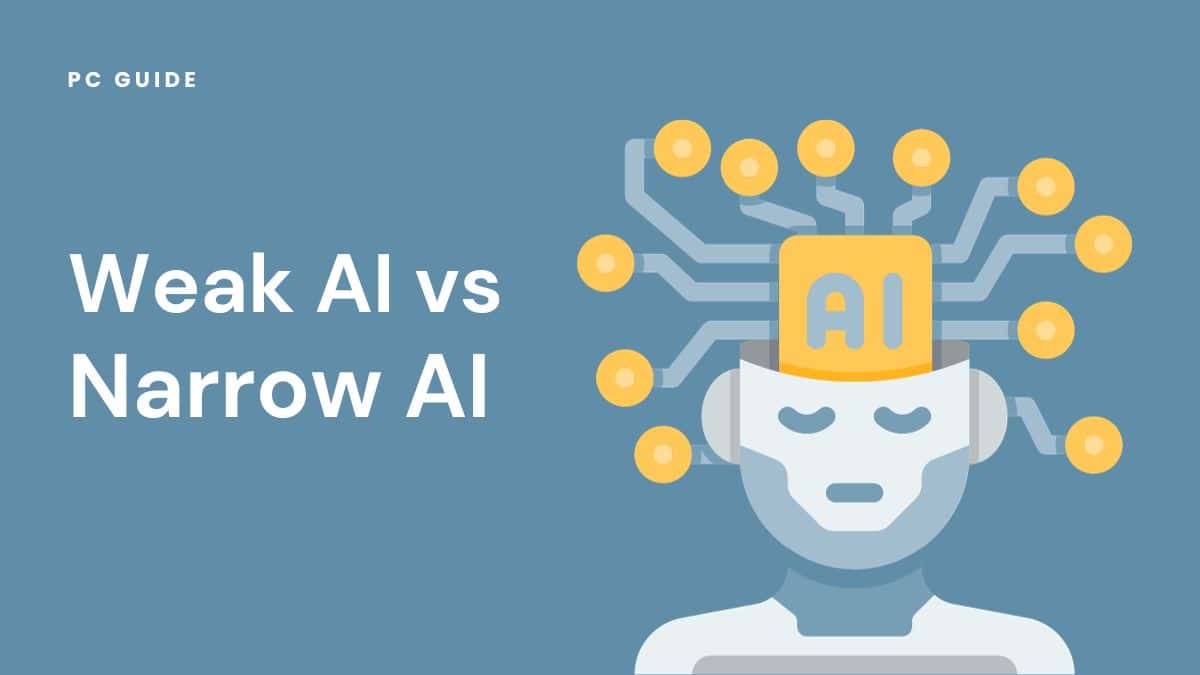 What are weak AI and narrow AI, and how do they relate to AGI (artificial general intelligence)?