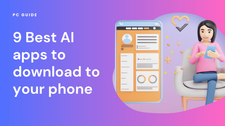 9 best AI apps for your phone.