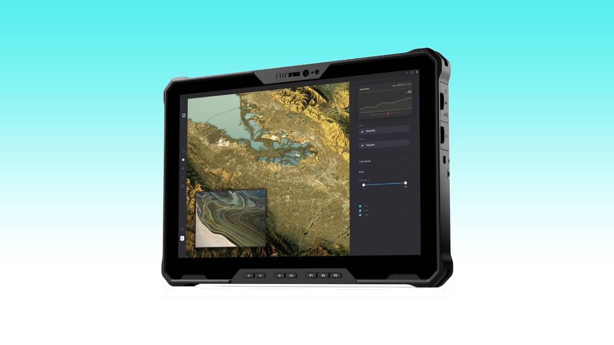 The best waterproof tablet with a map feature.