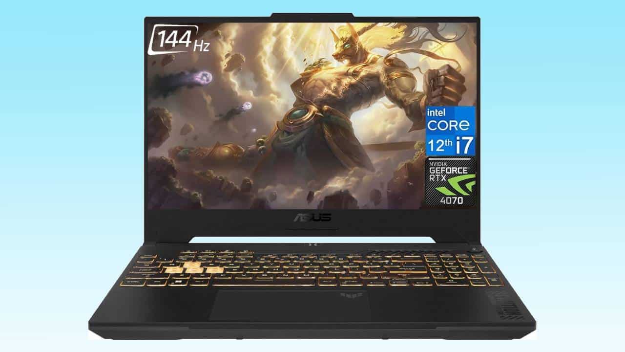 ASUS TUF RTX 4070 Gaming Laptop Amazon Deal