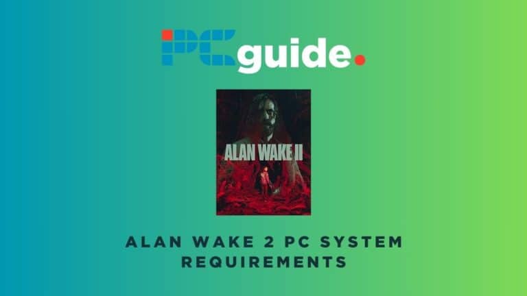 Alan Wake 2 PC system requirements - minimum and recommended.