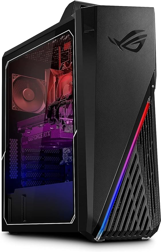 The Asus ROG gaming PC is a powerful and high-performance machine that guarantees an exceptional gaming experience. Designed with the latest technology, this PC offers auto drafting capabilities, allowing users to effortlessly navigate through games