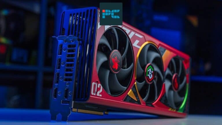 Best RTX 4090 Gaming PC - RTX 4090 card placed on table with PC Guide logo