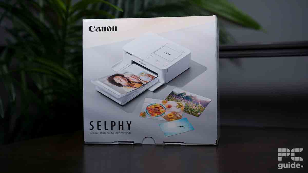 Canon SELPHY CP1500 box, Image by PC Guide