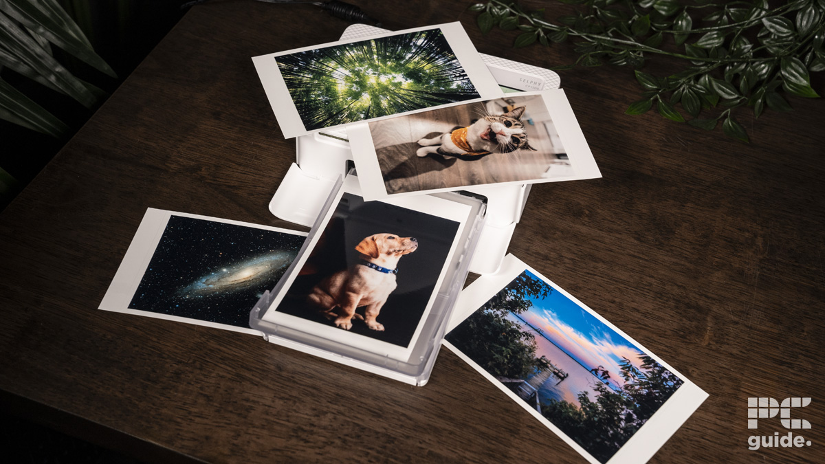 Canon SELPHY CP1500 prints, Image by PC Guide