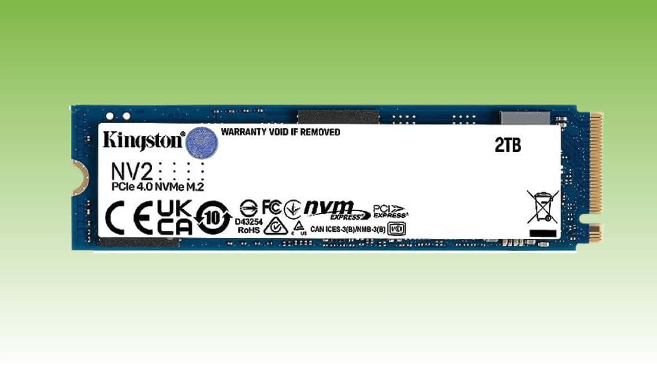 offers a jaw-dropping price drop on the Kingston 2TB NVMe