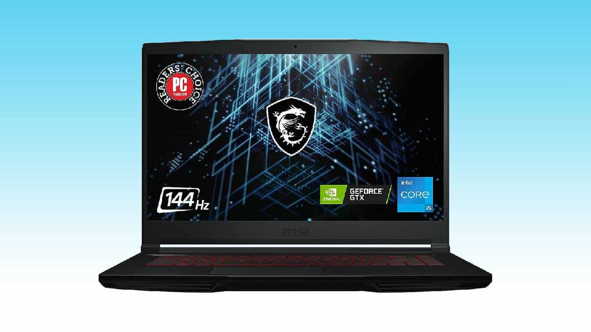 MSI GV15 15.6" 144Hz Gaming Laptop